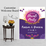 Diwali Welcome Board Sign for Decoration