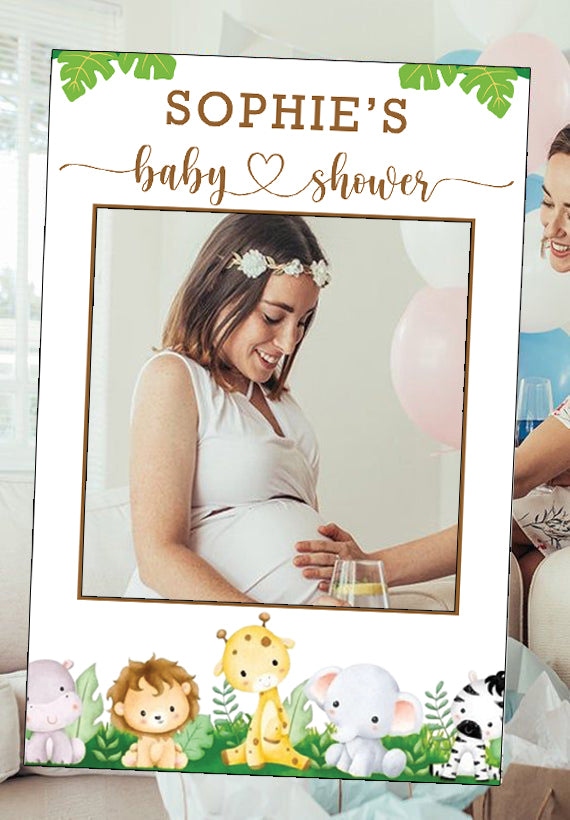 Baby Shower Party Selfie Photo Booth Frame