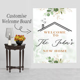 Housewarming Welcome Sign Board for Decoration