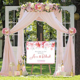 Wedding Welcome Sign Board for Decoration