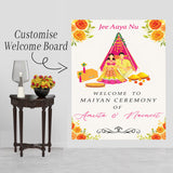 Maiyan Ceremony Welcome Board for Decoration