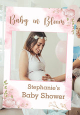 Baby Shower Party Selfie Photo Booth Frame