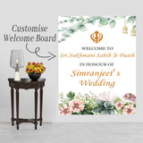 Sukhmani Sahib Path Welcome Sign Board for Decoration