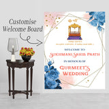 Sukhmani Sahib Path Welcome Sign Board for Decoration