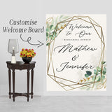 Rehearsal Dinner Welcome Sign Board