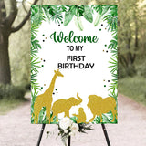 Wild One Theme Birthday Party Yard Sign/Welcome Board.