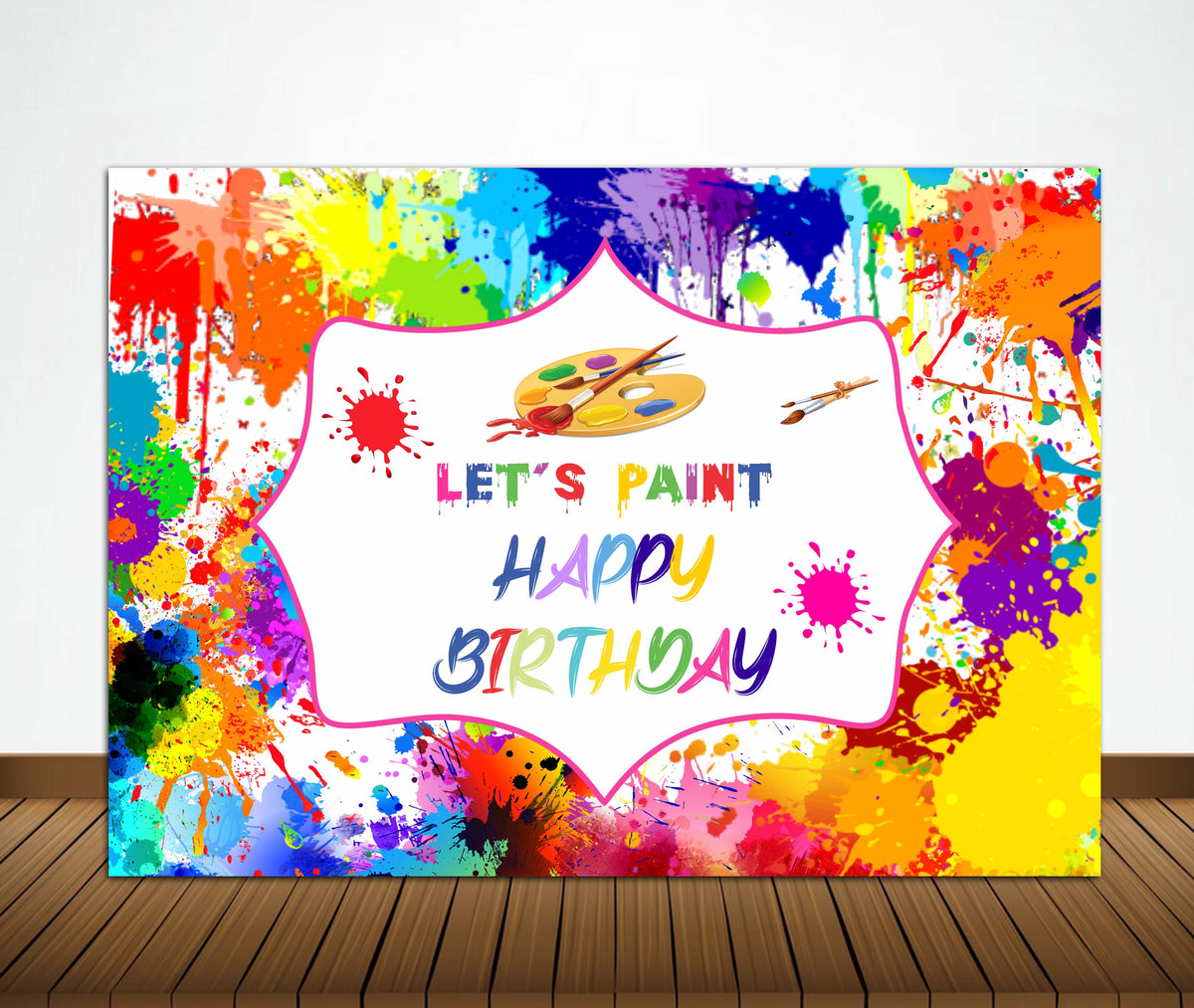 Buy Art and Craft Birthday Party Decoration Backdrop | Party Supplies ...