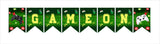 Gaming Theme Birthday Party Banner for Decoration