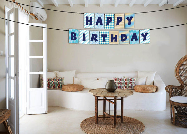 One Is Fun Theme Birthday Party Banner for Decoration