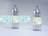 Hot Air Theme Water Bottle Labels