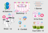 Candyland Theme Birthday Complete Personalize Party Kit