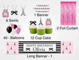 Paris Birthday Party Decoration Kit - Personalized