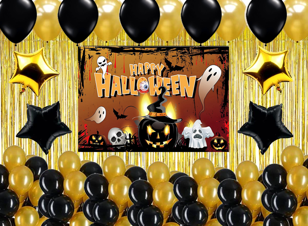 Halloween Party Complete Set with Backdrop