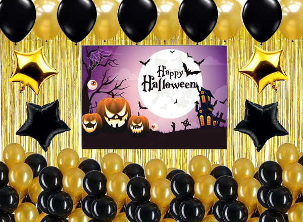 Halloween Party Complete Set with Backdrop