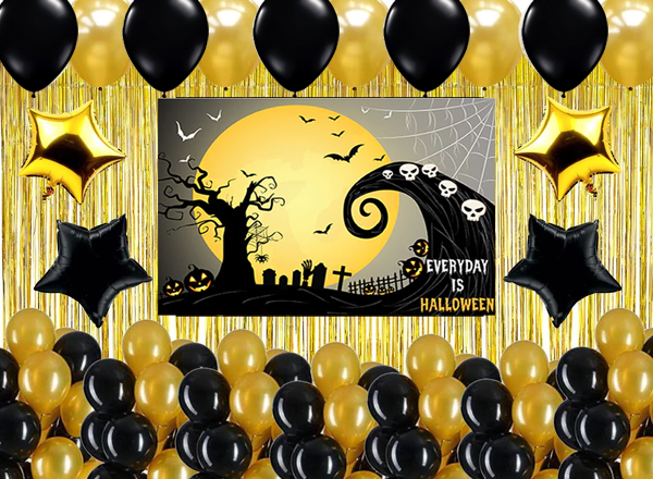 Halloween Party Complete Set with Backdrop