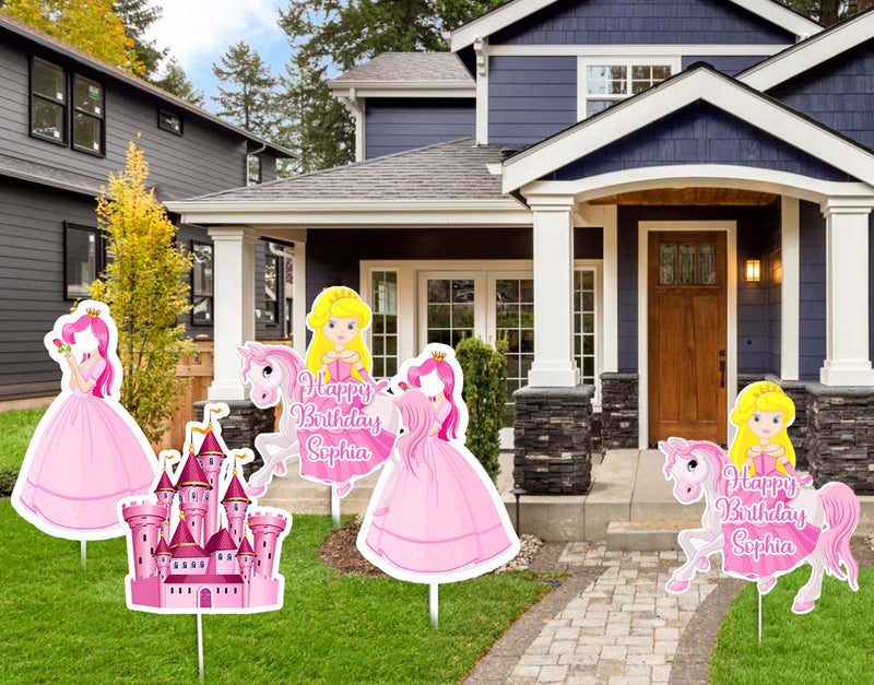 Princess Theme Birthday Party Cutouts