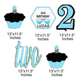 Two Cool Party Theme Birthday Party Cutouts