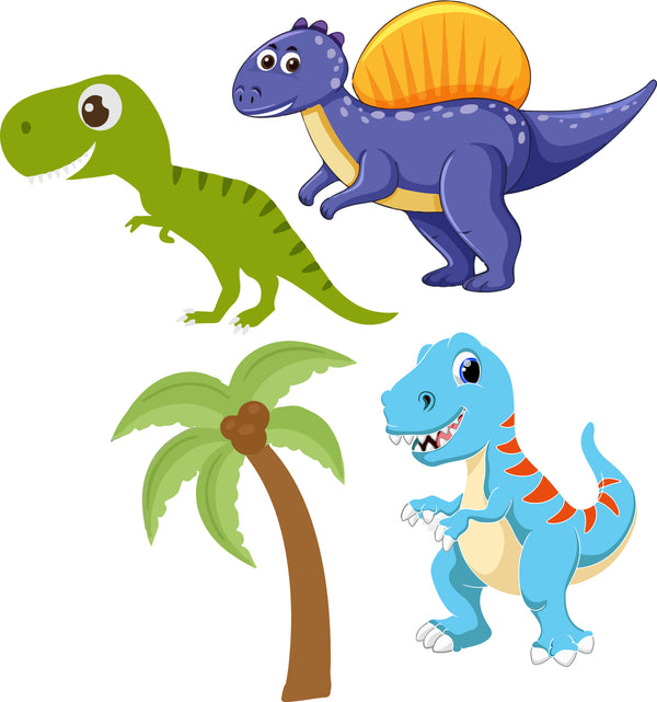 Dinosaur Theme Birthday Party Cutouts