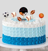 Sports Theme Birthday Party Cake Topper /Cake Decoration Kit