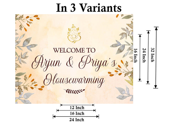 Housewarming Welcome Sign /Welcome Board for Decoration