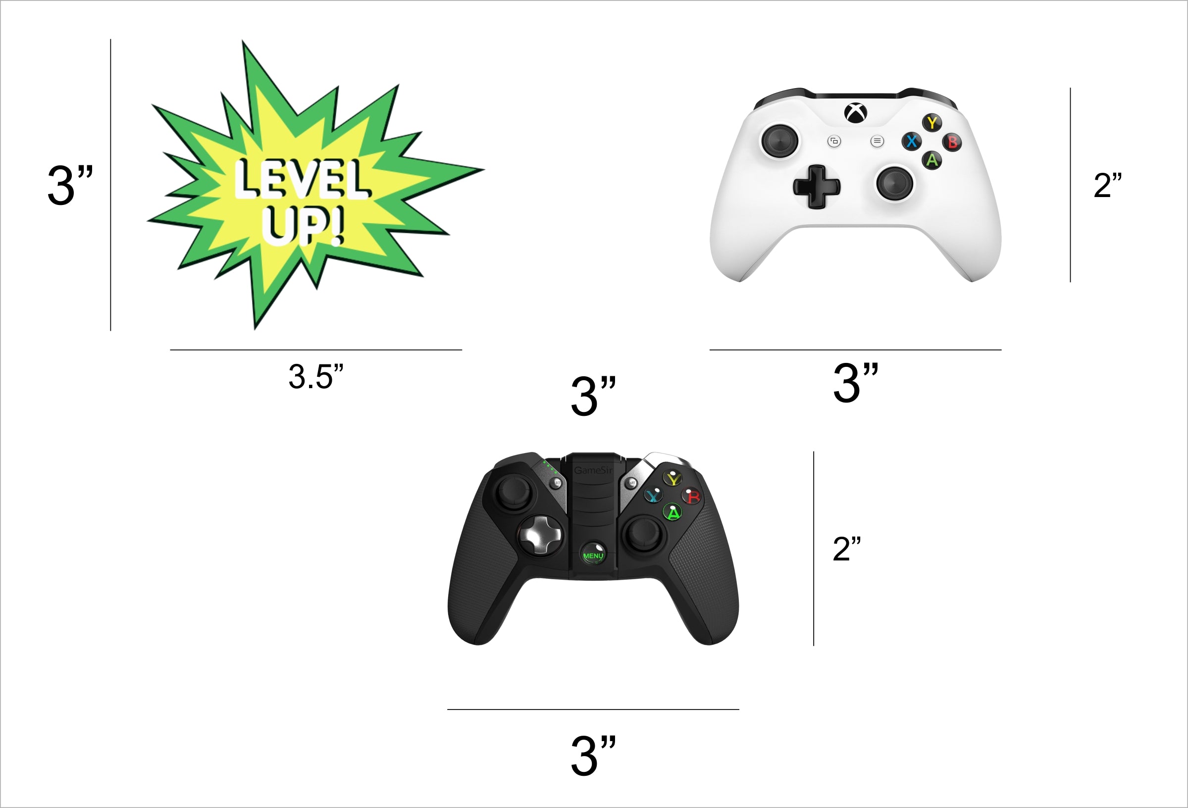 Gaming Theme Birthday Party Cupcake Toppers for Decoration