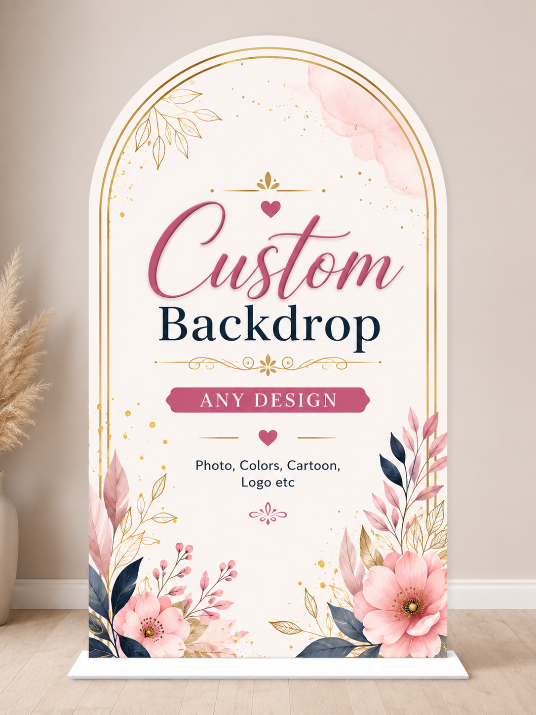Custom Backdrop  Any Theme  for Birthdays or  Baby Shower or Any Event