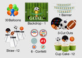 Sports Theme Birthday Complete Personalize Party Kit