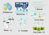 Hot Air Birthday Complete Personalize Party Kit