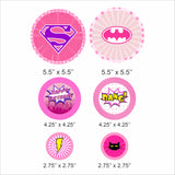 Super Girl Birthday Party Table Confetti