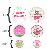 One In A Melon Birthday Party Table Confetti