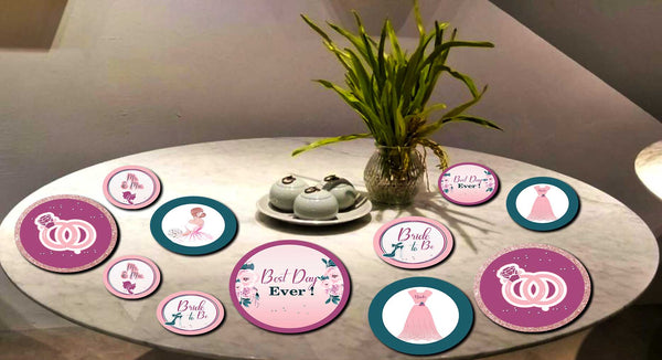 Bride To Be Bridal Party Table Confetti
