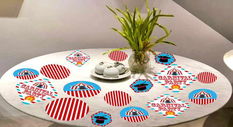 Carnival  Birthday Party Table Confetti