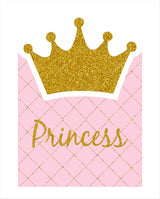 Princess Theme Birthday Party Yard Sign/Welcome Board.