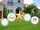 Twin Boys Party Theme Birthday Party Cutouts