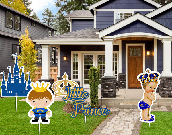 Prince Theme Birthday Party Cutouts