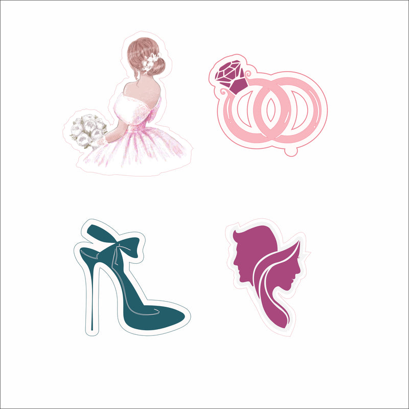 Bride To Be Bridal Shower Theme Party Cutouts