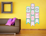 Bunny Theme Birthday Paper Door Banner/ Wall Decoration.