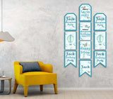 Air Plane Theme Birthday Paper Door Banner/ Wall Decoration.