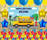 Wheels On The Bus Birthday Complete Party Set