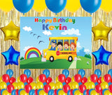 Wheels On The Bus Birthday Complete Party Set