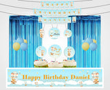 Hot Air Birthday Party Decoration Kit - Personalized