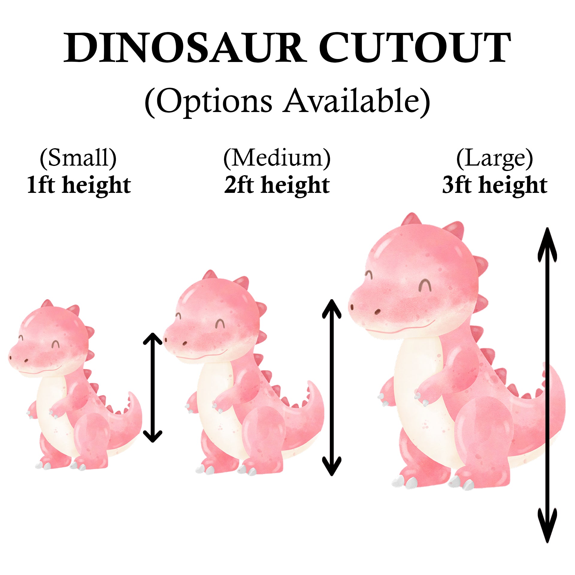 Dinosaur Party Cutouts / Props