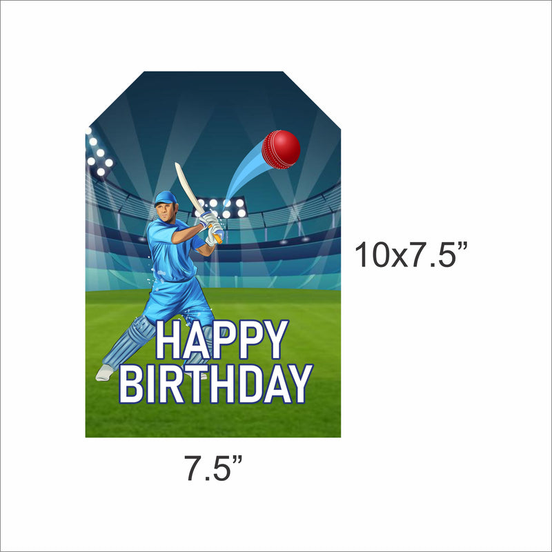 Cricket Theme Birthday Paper Door Banner/ Wall Decoration.