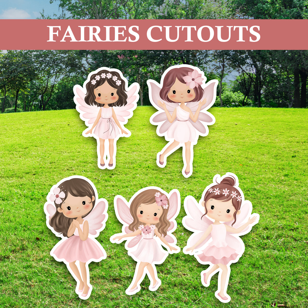 Faries Theme Props / Cutouts