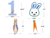 Bunny Theme Birthday Party Theme Hanging Set for Decoration