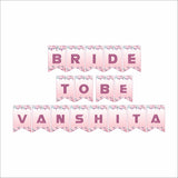 Bride To be Bridal Shower Theme Party Banner for Decoration