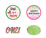 One In A Melon Theme Birthday Party Theme Hanging Set for Decoration