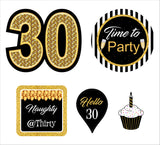 30th Birthday Party Theme Hanging Set for Decoration