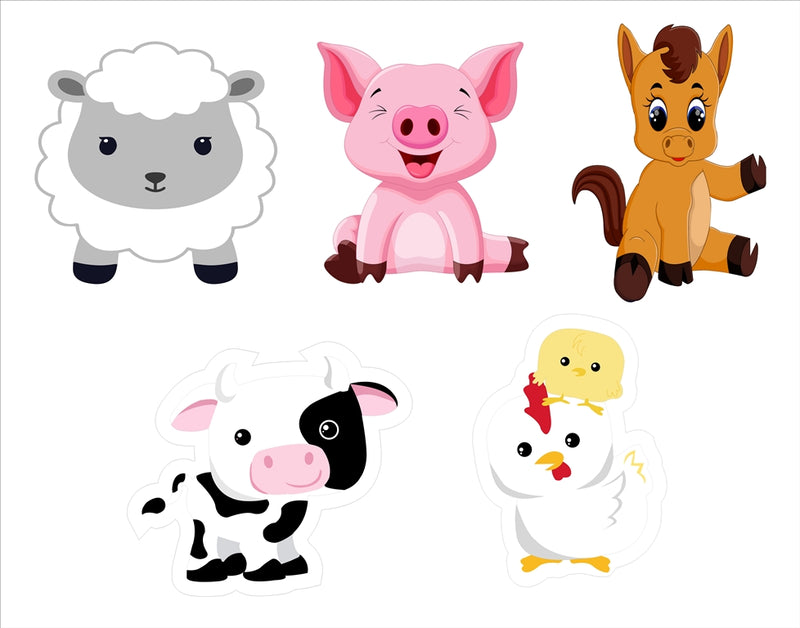 Farm Animal Birthday Party Theme Hanging Set for Decoration