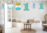 One Is Fun Theme Birthday Party Theme Hanging Set for Decoration